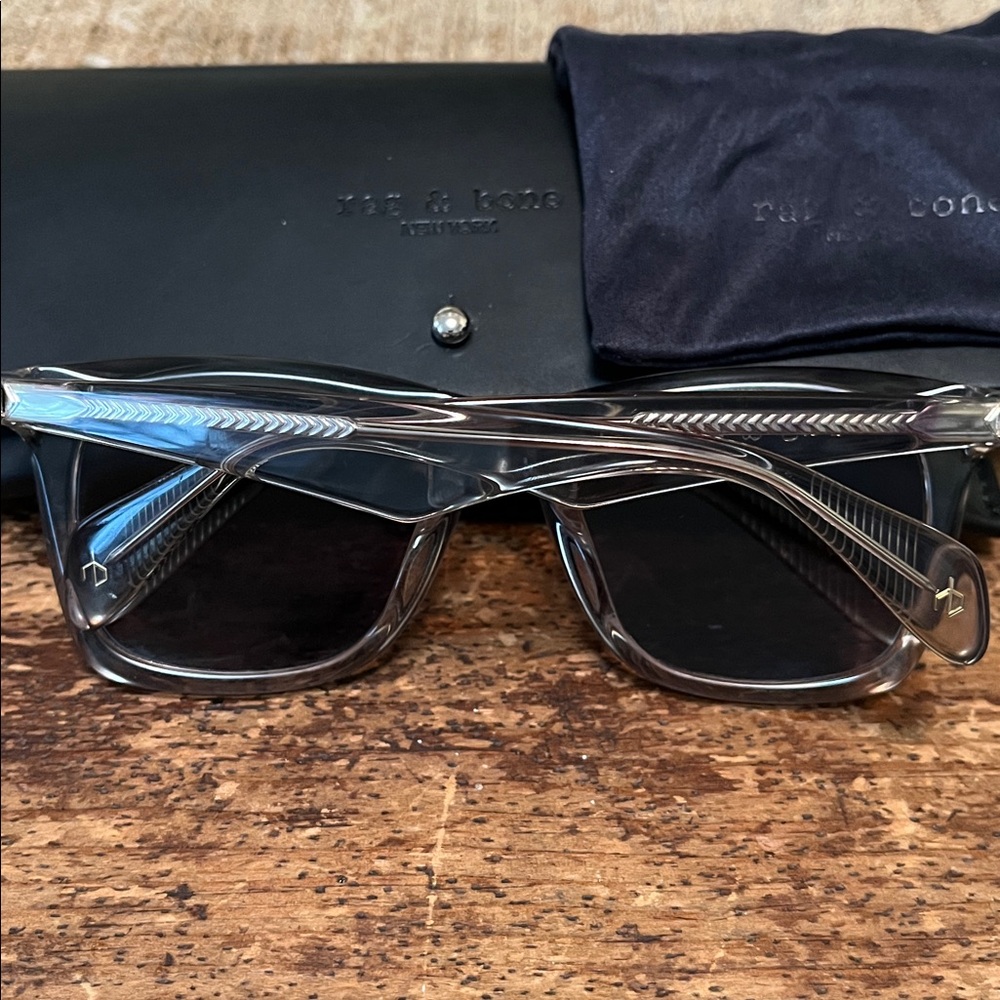 Rag & Bone clear frame sunglasses - Picture 5 of 9
